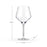 Angled Crystal Burgundy Glasses by Viski® (4532)