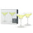 Angled Crystal Margarita Glasses by Viski® (5253)