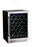 Azure - 24" 54 Bottle Single Zone Wine Cooler w/ Stainless Steel Glass Door (A224WC-S)