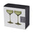 Reserve Nouveau Crystal Coupes in Sage by Viski (set of 2)