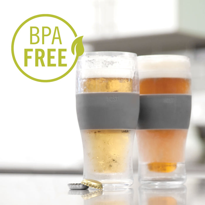 Beer FREEZE™ Cooling Cups (set of 2) in Marble by HOST® (10023)