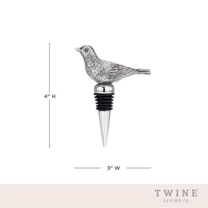 Bird Bottle Stopper by Twine Living® (7696)