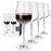 Reserve European Crystal Bordeaux Glasses by Viski® (10101)