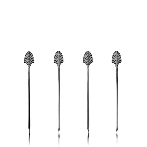 Gunmetal Deco Cocktail Picks by Viski® (9577)