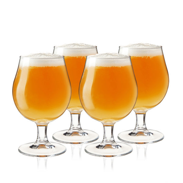 Beer Tulip Glasses, Set of 4 by True (10861)