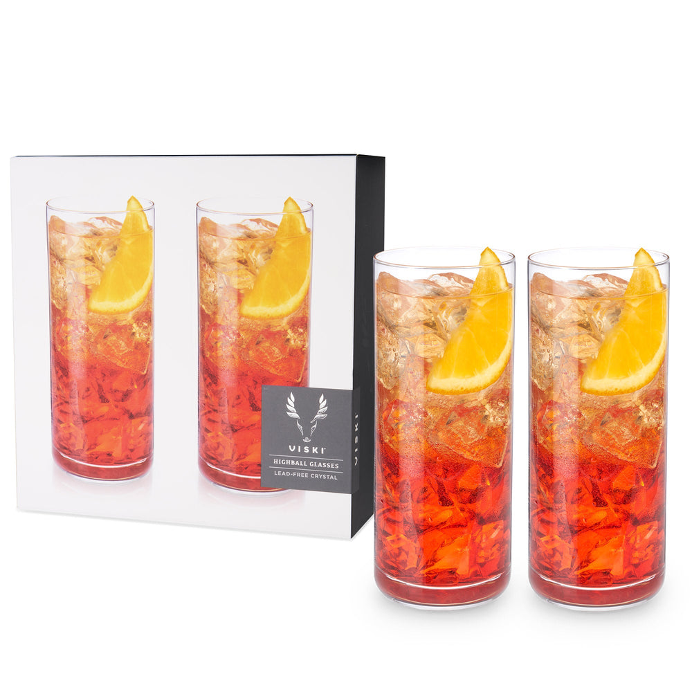 Crystal Highball Glasses by Viski® (9838)