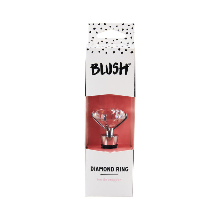 Diamond Ring Bottle Stopper by Blush (10155)