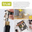 Duo Bottle Stopper And Pour Spout in Black by True (0402)