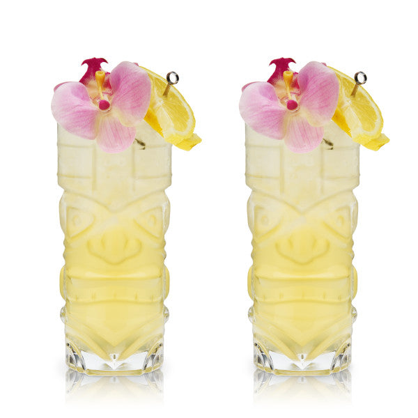 Crystal Tiki Glasses by Viski® (10117)