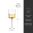 Laurel White Wine Glasses by Viski (10891)