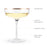 Copper Rim Crystal Coupe Set by Twine®