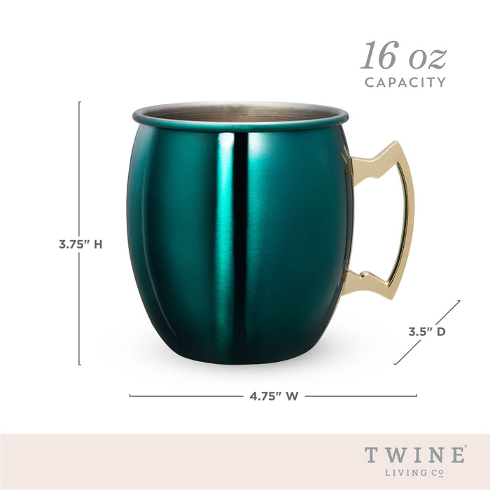 Emerald Moscow Mule Mug by Twine Living® (6124)