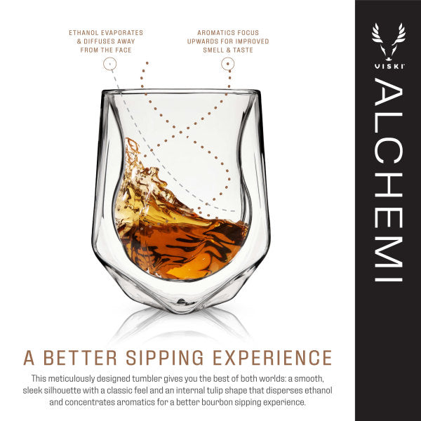 Alchemi Whiskey Tasting Glass by Viski (1064)