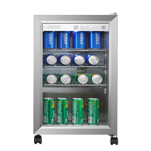 Equator Advanced Appliances - 17" Stainless Steel Outdoor WaterProof Beverage Center (OR 230)