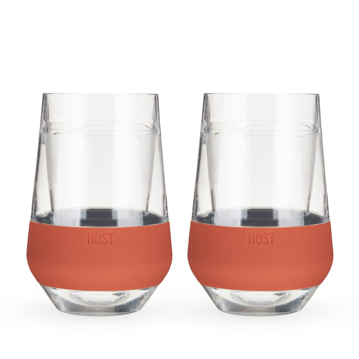 Wine FREEZE™ XL in Terra Cotta (set of 2) by HOST® (10029)