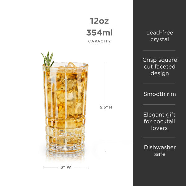 Highland Highball Tumblers set of 4 (10626)