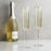 Laurel Champagne Flutes by Viski (10892)