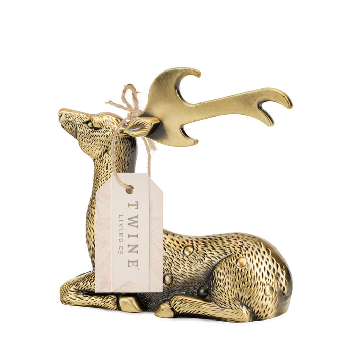 Gilded Deer Bottle Opener by Twine® (5919)