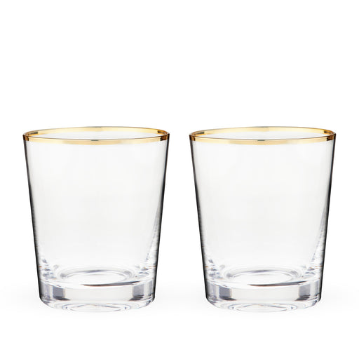 Gilded Glass Tumbler Set by Twine Living® (10757)