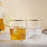 Gilded Glass Tumbler Set by Twine Living® (10757)