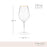 Gilded Stemmed Wine Glass Set by Twine Living® (10760)