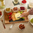 Acacia & Slate Cheese Board Set w/Ceramic Bowls by Twine Living