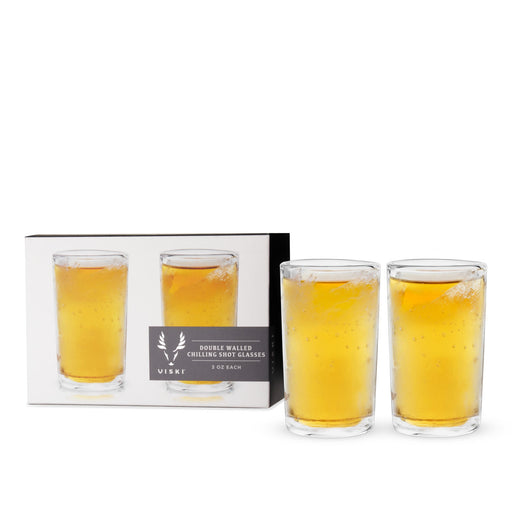 Glacier™ Double-Walled Chilling Shot Glasses by Viski® (7336)