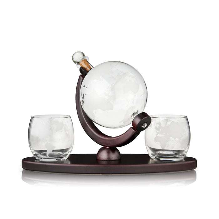 Globe Decanter & Whiskey Tumblers Set by Viski® (5401)