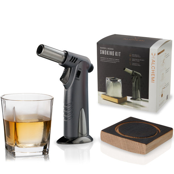 Alchemi Barrel Board Smoking Set by Viski (11022)