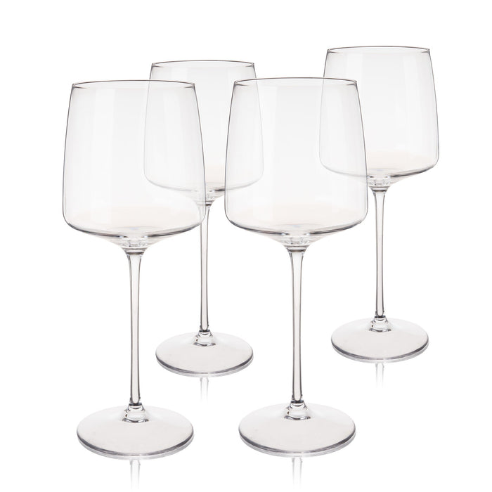 Reserve Julien Crystal Bordeaux Glasses By Viski (set of 4)