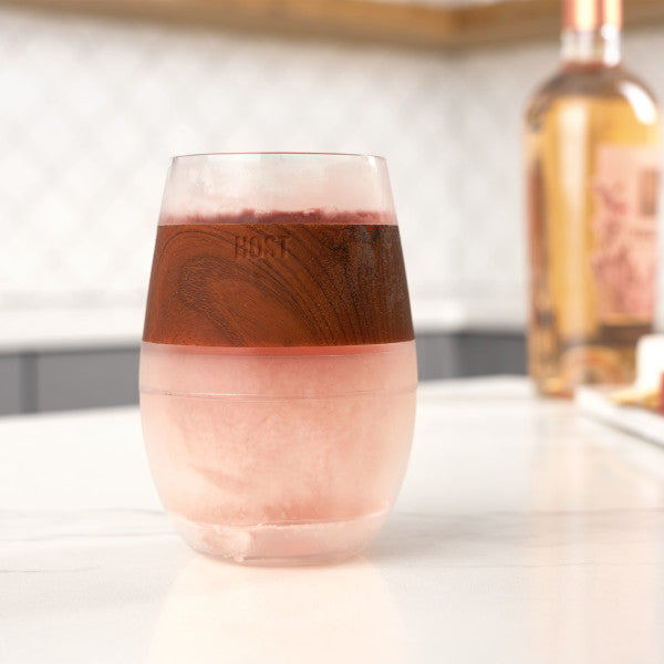 Wine FREEZE Translucent Cooling Cups by HOST