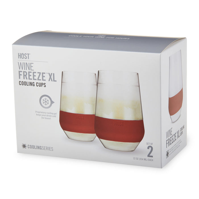 Wine FREEZE™ XL in Terra Cotta (set of 2) by HOST® (10029)