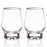 Heavy Base Crystal Whiskey Glasses by Viski (11020)