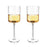 Laurel White Wine Glasses by Viski (10891)