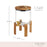 Modern Manor Wood & Glass Drink Dispenser by Twine Living (10957)