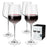 Reserve European Crystal Bordeaux Glasses by Viski® (10101)