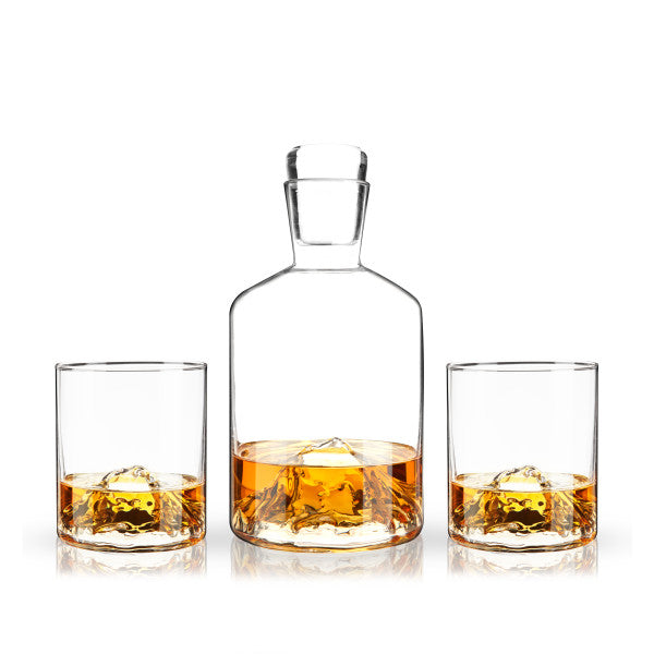 Mountain Decanter and Tumblers by Viski (2909)