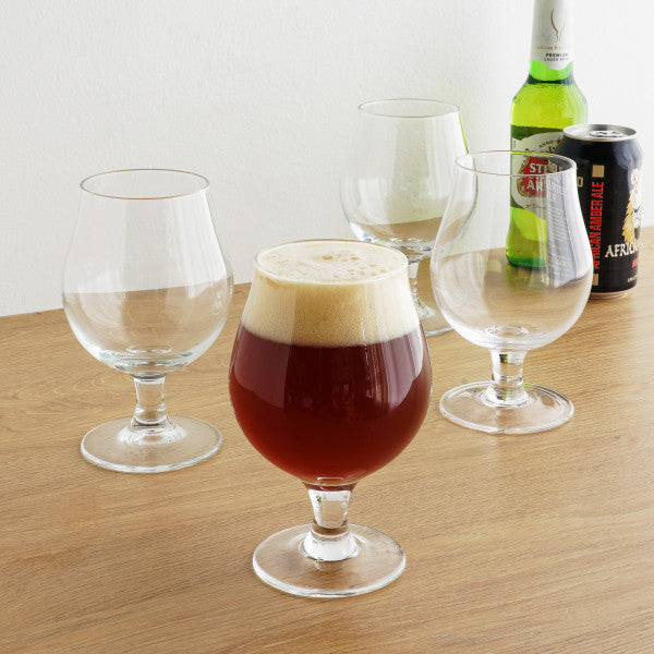 Beer Tulip Glasses, Set of 4 by True (10861)