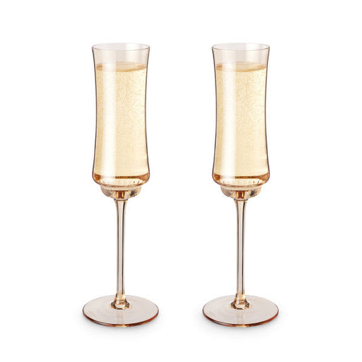 Tulip Champagne Flute in Amber by Twine Living (10877)