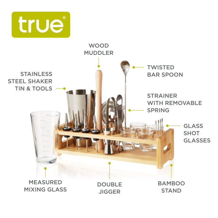 20 Piece Barware Set by True (10679)