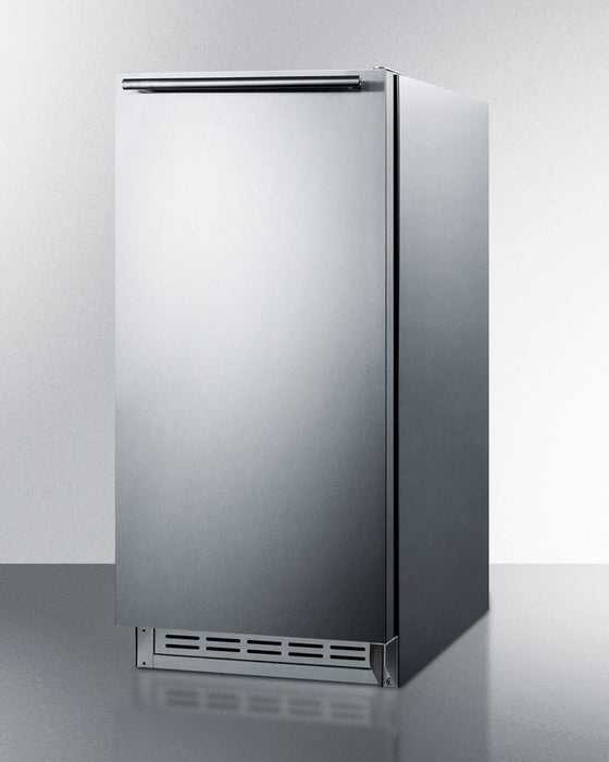 Summit - 16" ADA Compliant Drain-Free Ice Maker, 12 lbs. Capacity (BIM25H32)