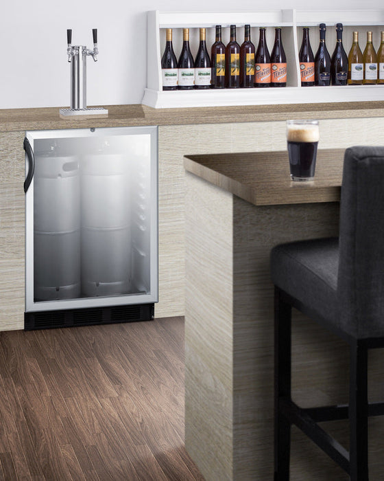 Summit - 24" Wide Built-In Beer Dispenser, ADA Compliant (SBC56GBIADA)