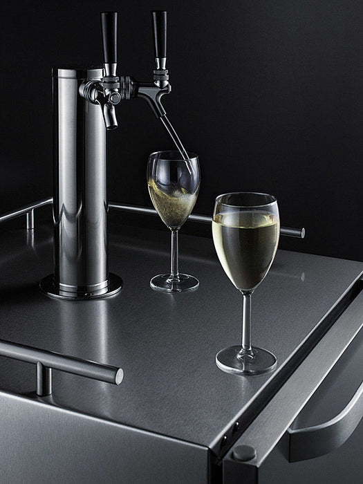 Summit Wine Dispensing Dual Tap Kit