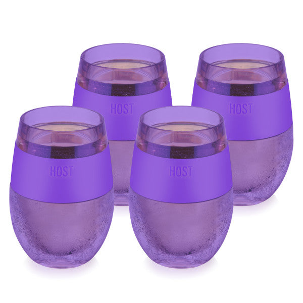 Wine FREEZE Translucent Cooling Cups by HOST