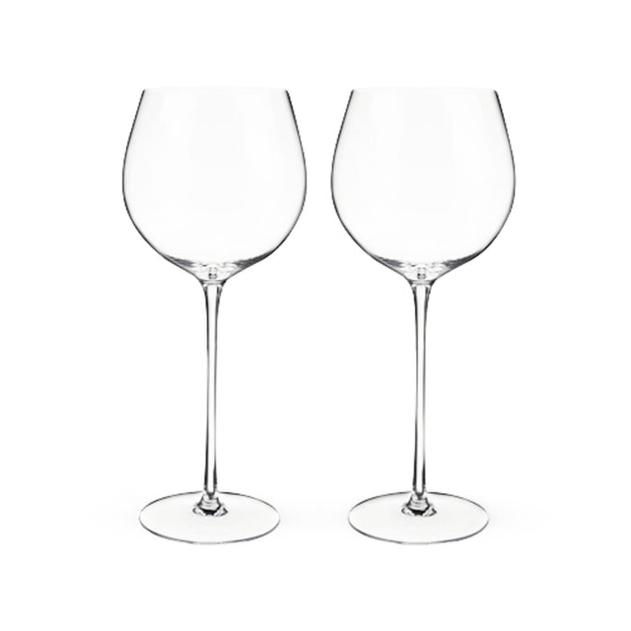 Linger Crystal Red Wine Glass Set by Twine Living® (10754)