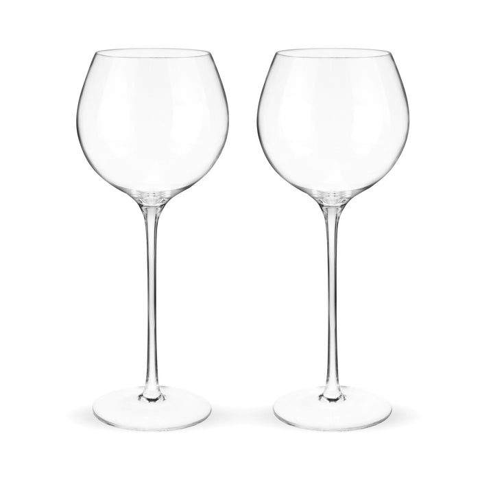 Linger Crystal White Wine Glass Set by Twine Living® (10755)