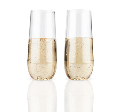 Stemless Champagne Flute Set (10395)