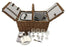 Cape Cod Wicker Picnic Basket by Twine® (2629)