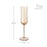 Tulip Champagne Flute in Amber by Twine Living (10877)