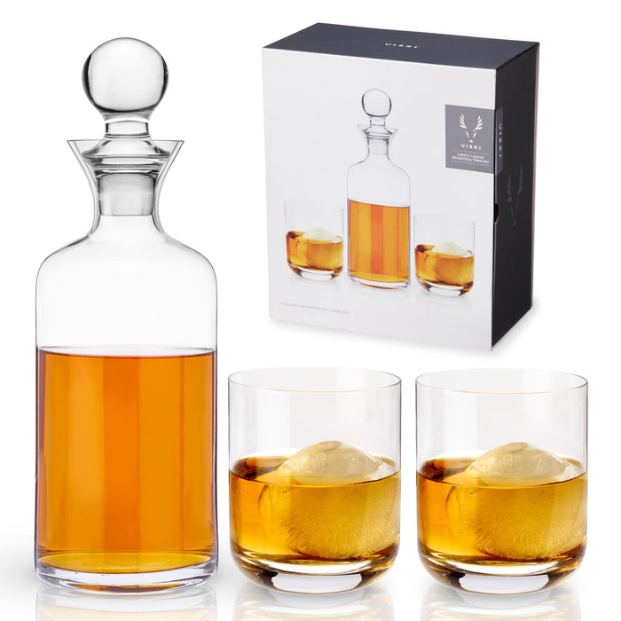 Modern Liquor Decanter & Tumblers by Viski (10164)